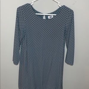 Blue patterned Old Navy dress